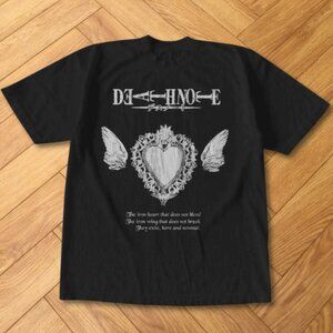 Death Note T-Shirt Black Tee Y2K Style